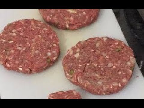 como fazer hambúrguer com carne moída em casa