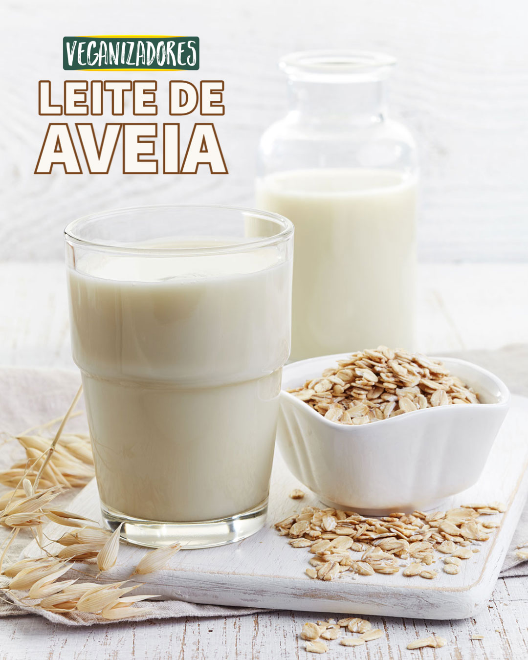 como fazer leite de aveia