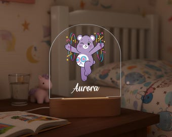 ideias criativas luminaria urso quarto infantil