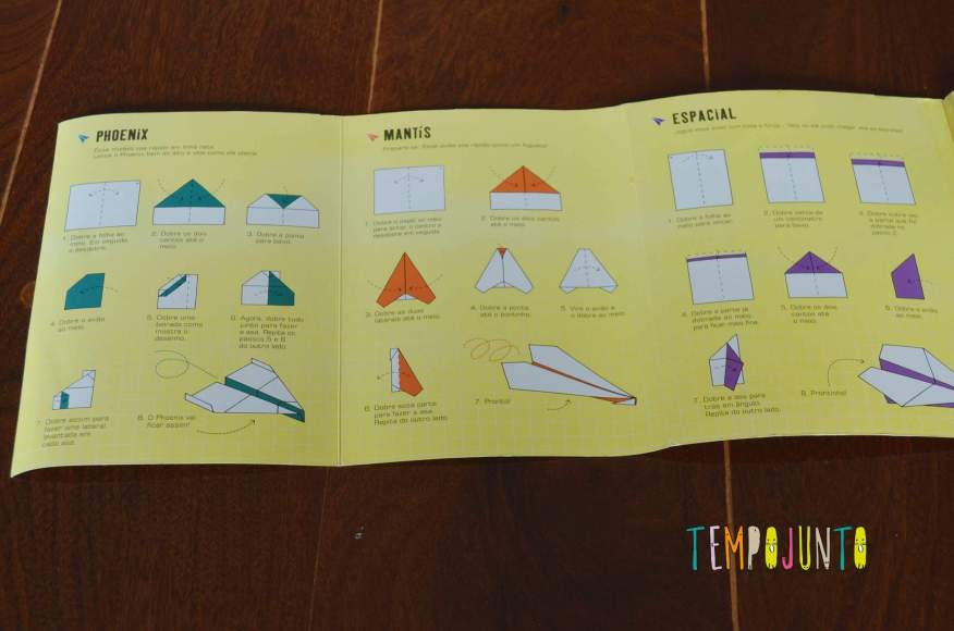 como fazer um avião de papel