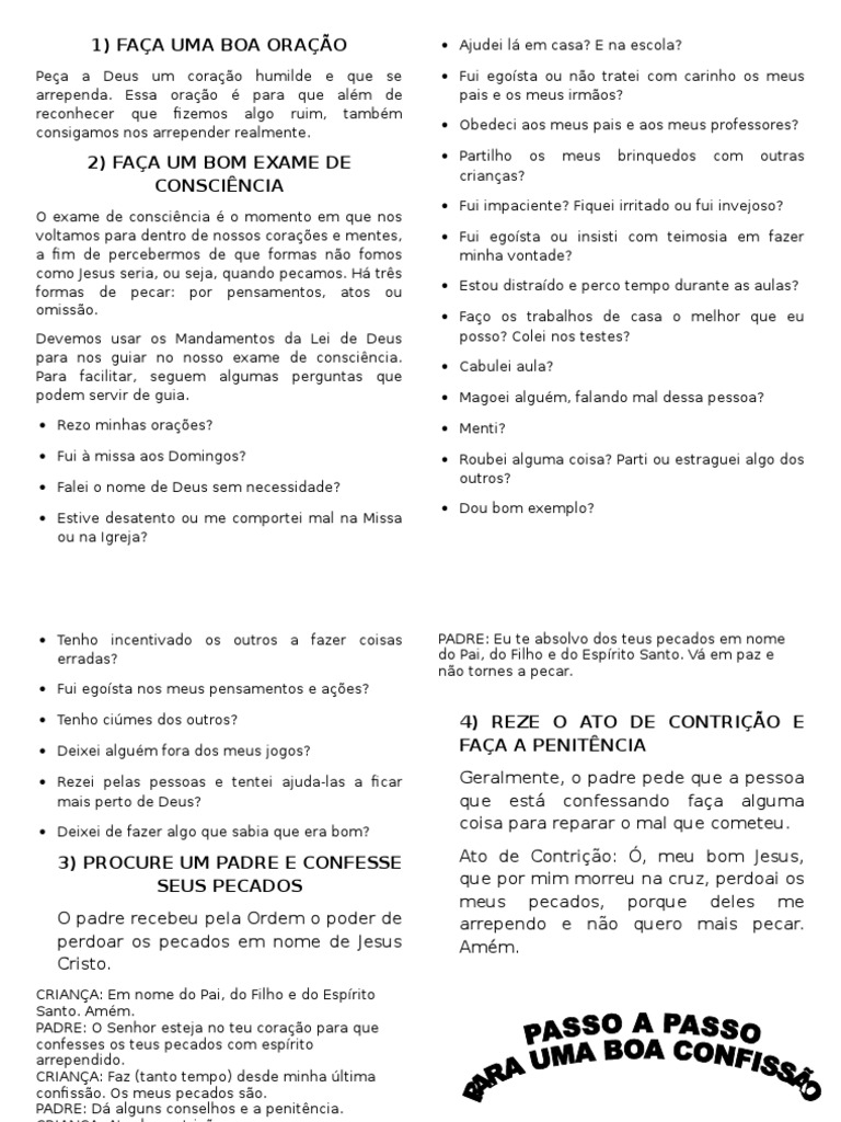 Entendendo a Penitência e sua Função Reparadora