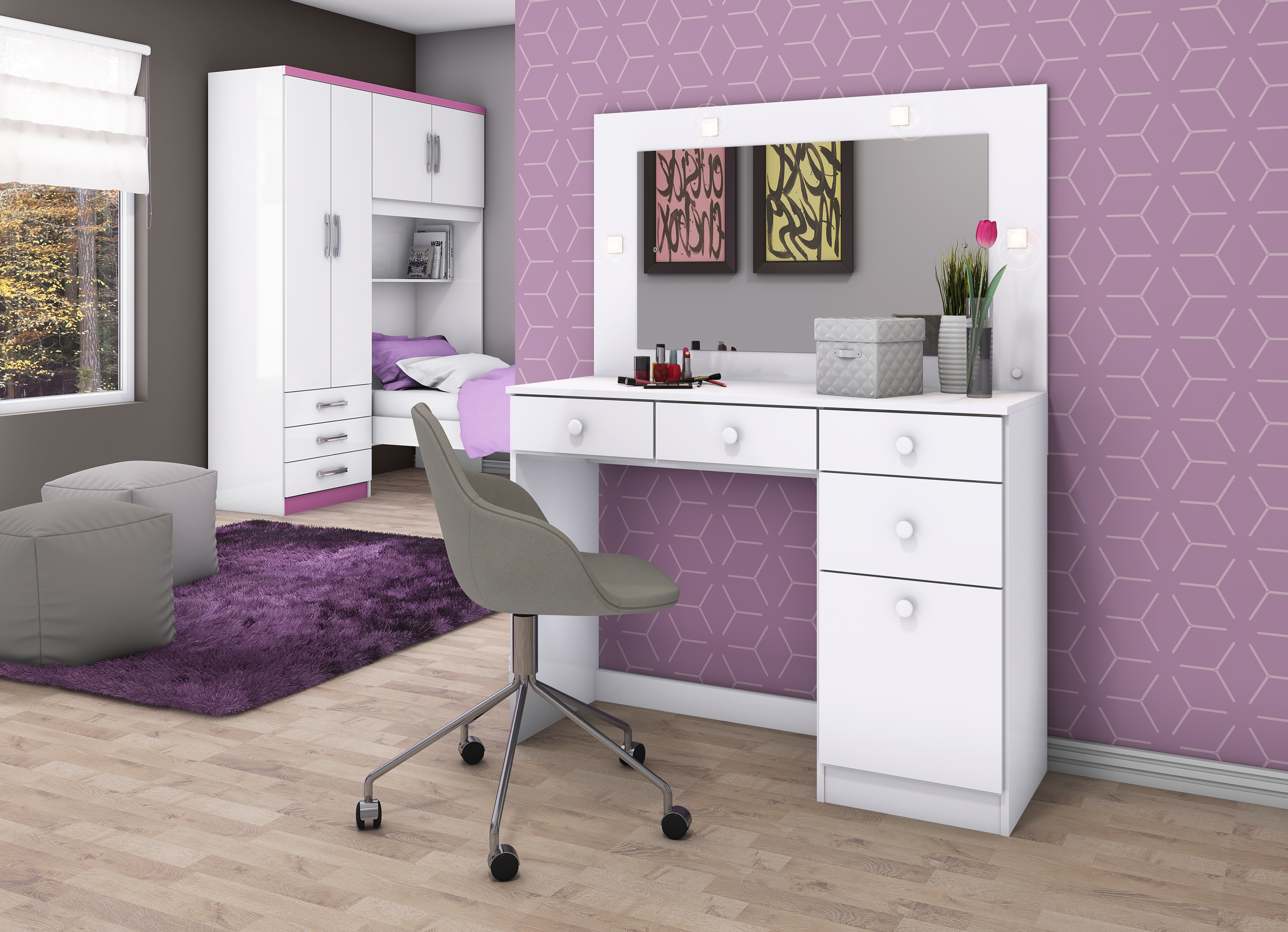 5 ideias de títulos:
1. Penteadeira DIY: Transforme seu espaço com estas ideias criativas.
2. Guia Completo: Como Montar sua Penteadeira dos Sonhos.
3. Organização de Penteadeira: Dicas para um Cantinho Perfeito.
4. Iluminação de Camarim: O Segredo para uma Penteadeira Funcional.
5. Penteadeira Sustentável: Projetos de Reciclagem Incríveis.