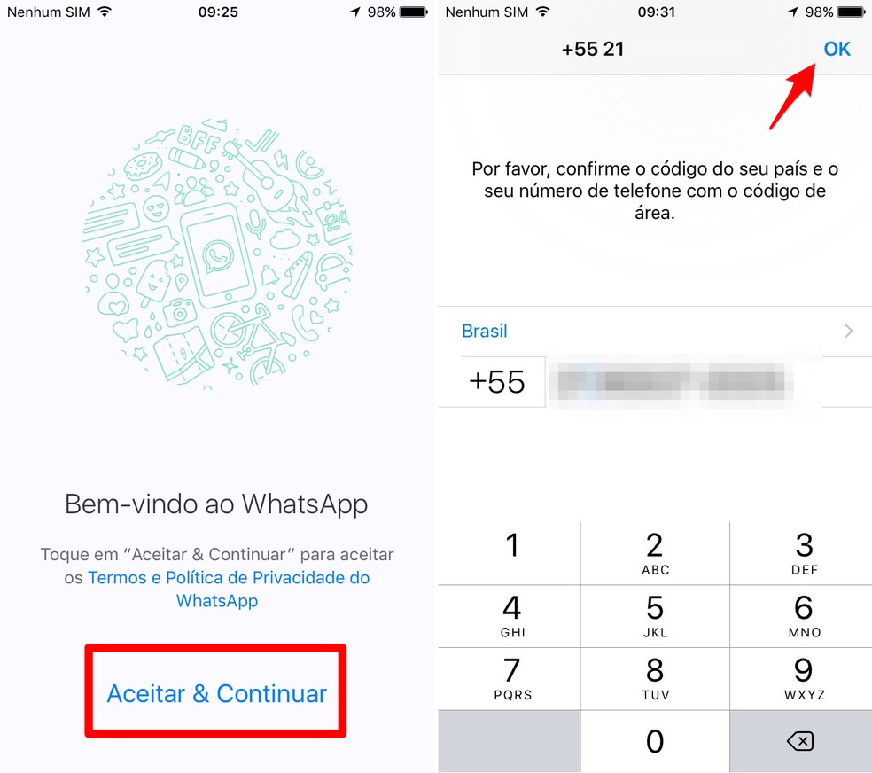 como fazer whatsapp sem chip