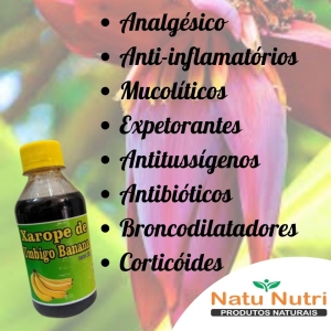 como fazer xarope de umbigo de banana para bronquite