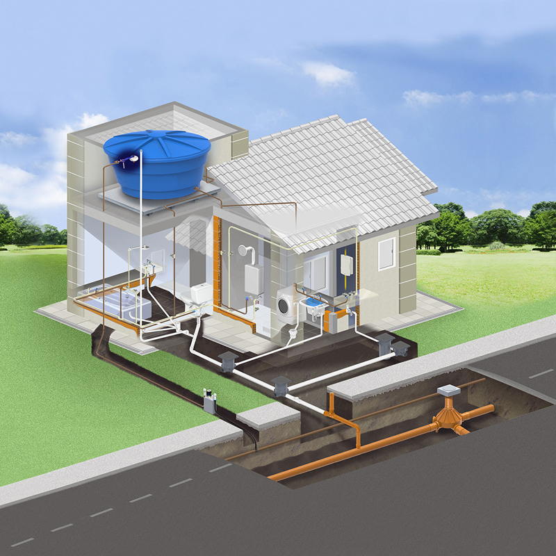 passo a passo caixa d'água hidraulica