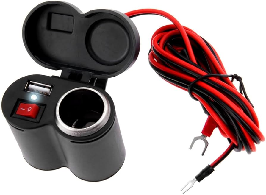 como instalar carregador de celular na moto