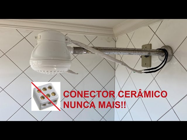 como instalar chuveiro