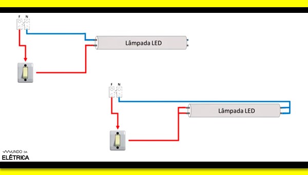 como instalar lâmpada led