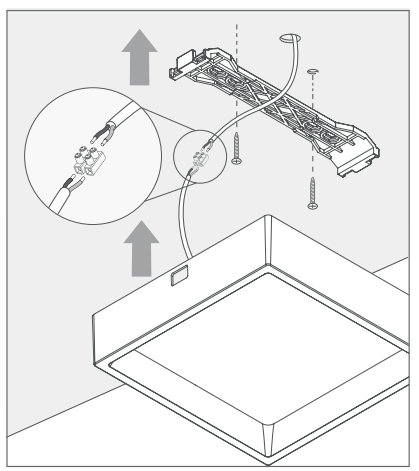 como instalar luminárias