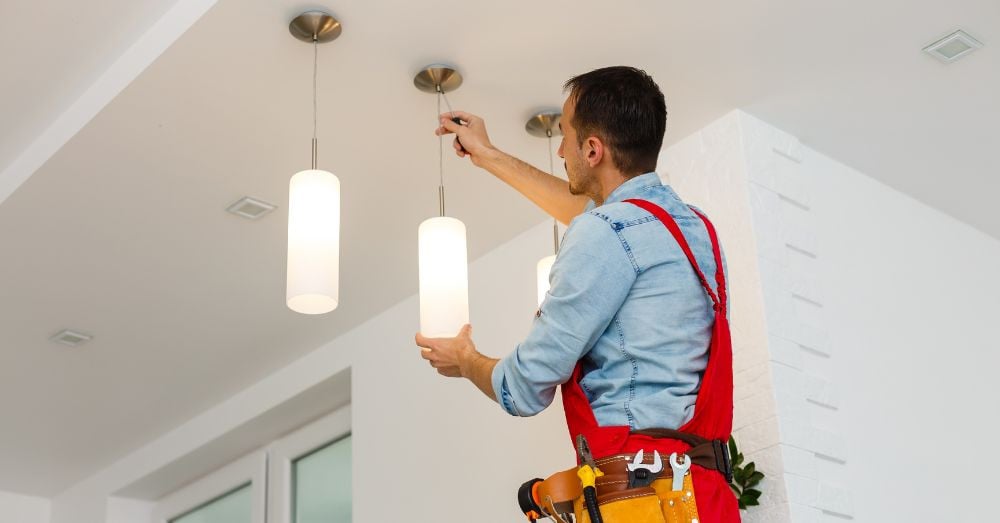 Diferenças entre Instalar Lustre em Gesso