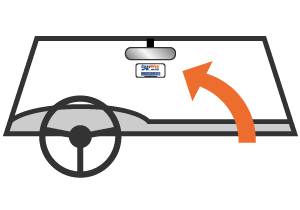 como instalar o tag no parabrisa