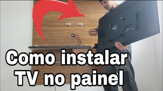 como instalar painel de tv