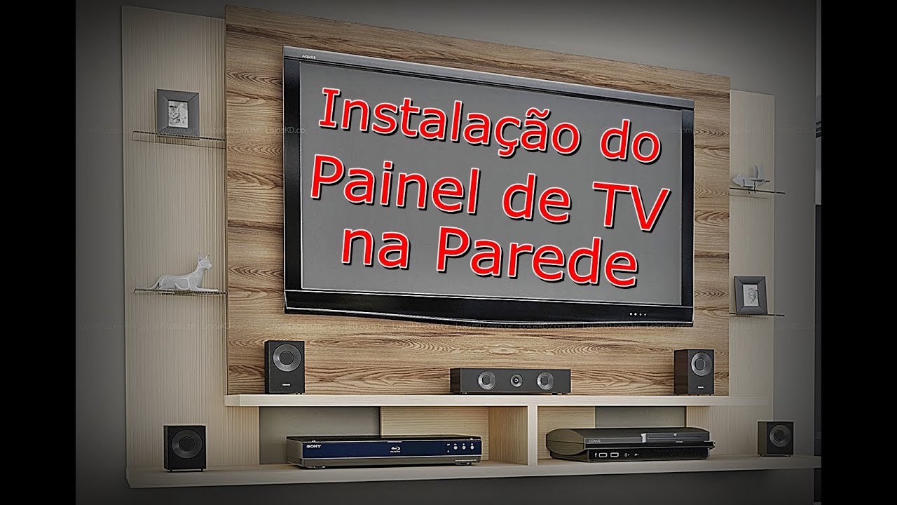 como instalar painel de tv
