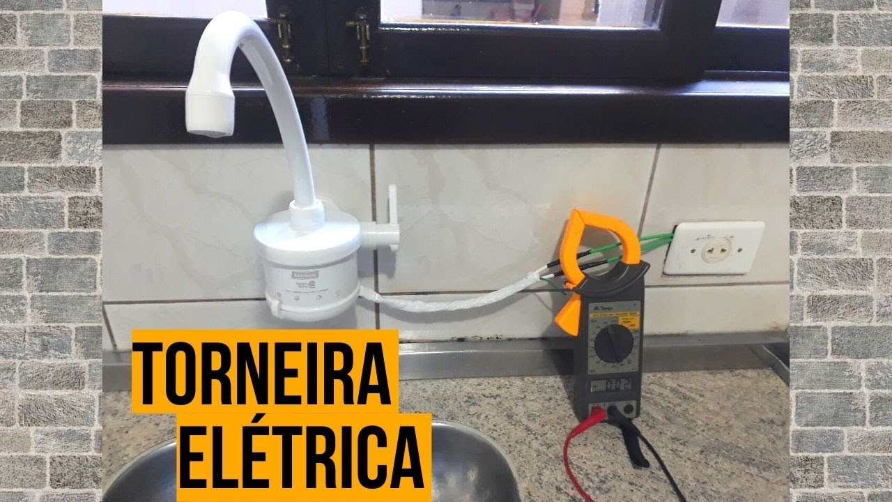 como instalar torneira elétrica