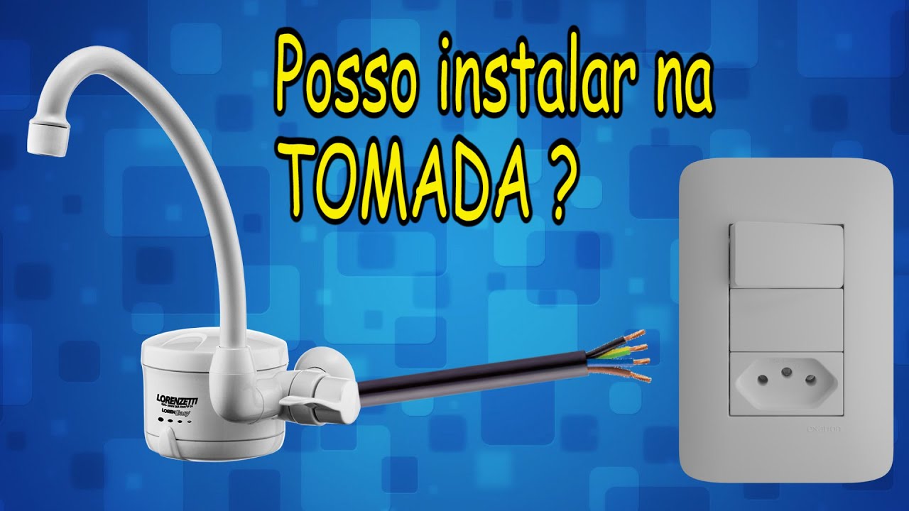 como instalar torneira elétrica