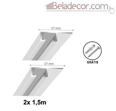 como instalar trilho suíço
