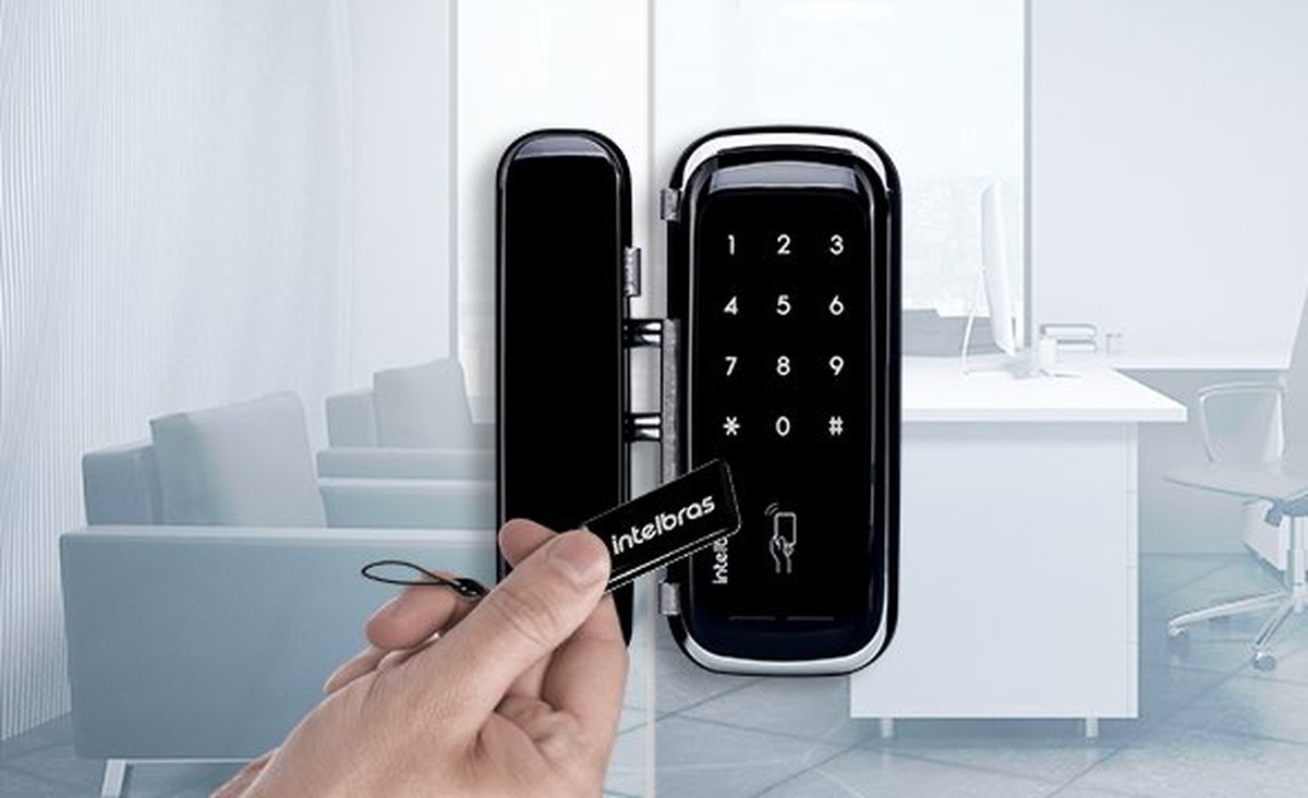 como instalar uma fechadura digital