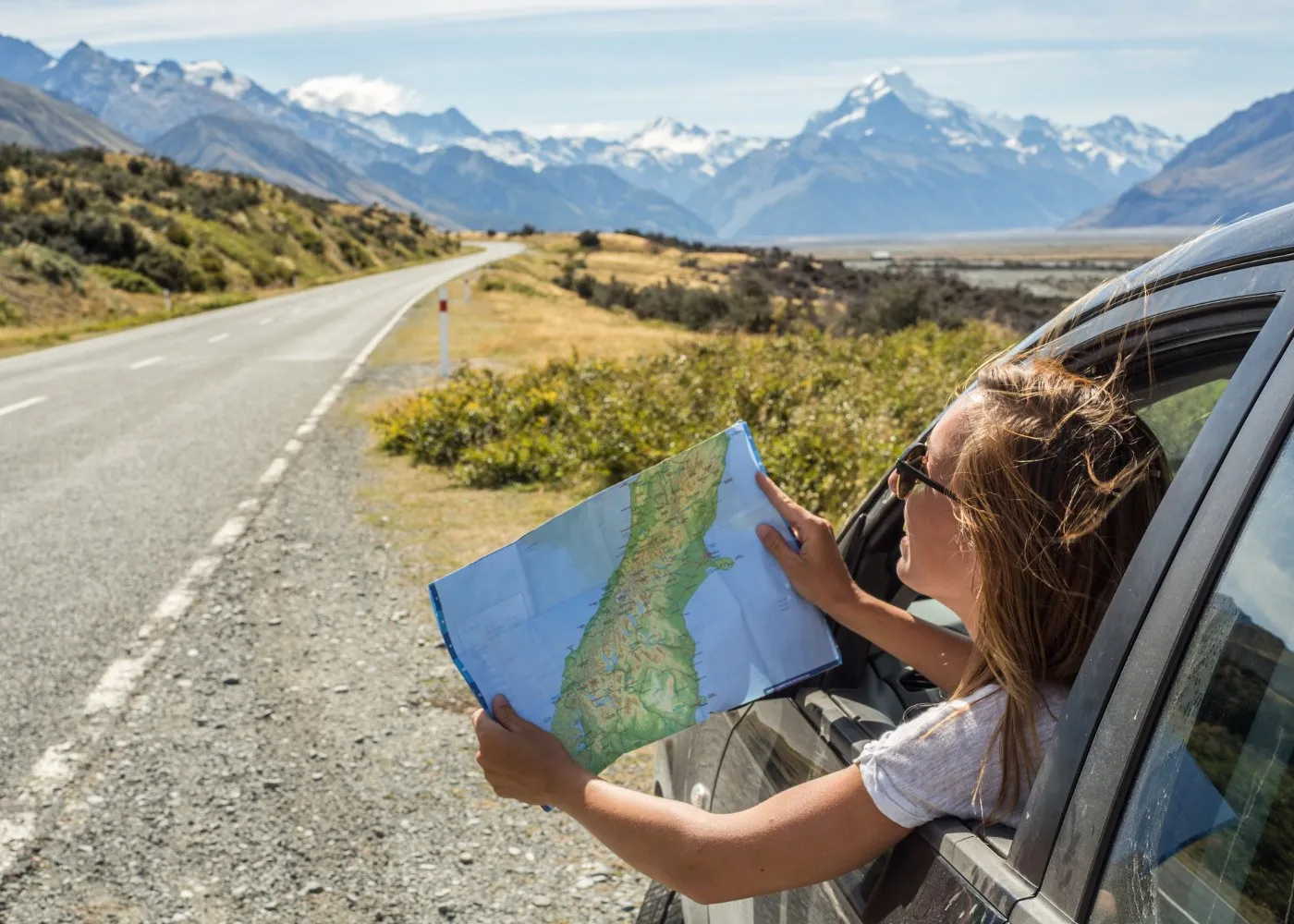 como planejar uma viagem de carro