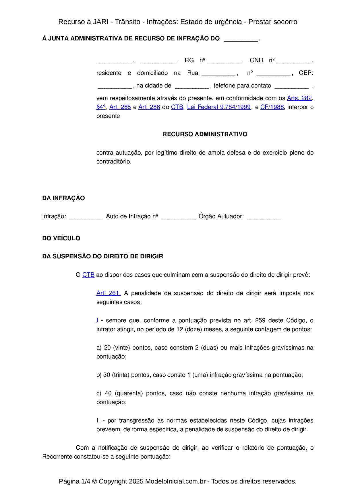 Recurso de Multa Online: Passo a Passo para Órgãos Federais e Estaduais