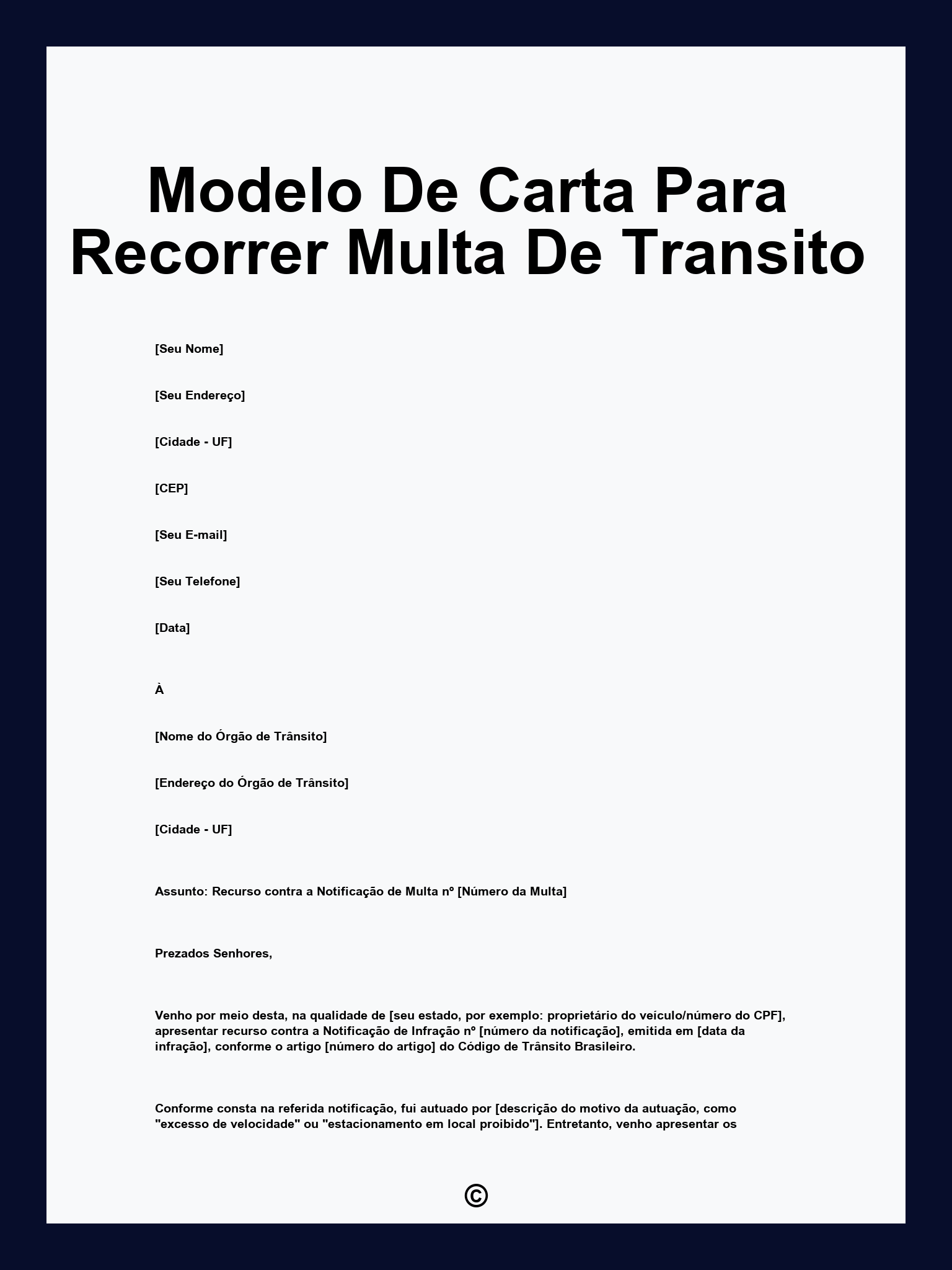 Documentos Essenciais para o Recurso de Multa: Checklist Completo
