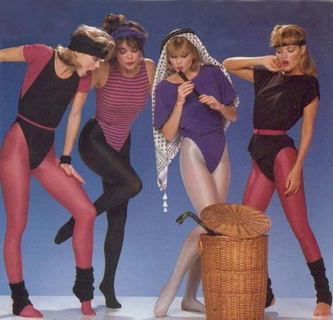 look anos 80 inspiração