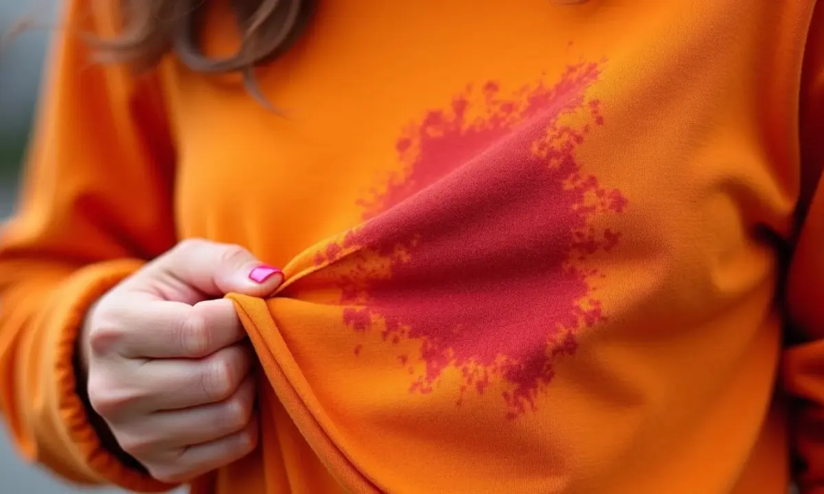 como tirar manchas de roupa colorida