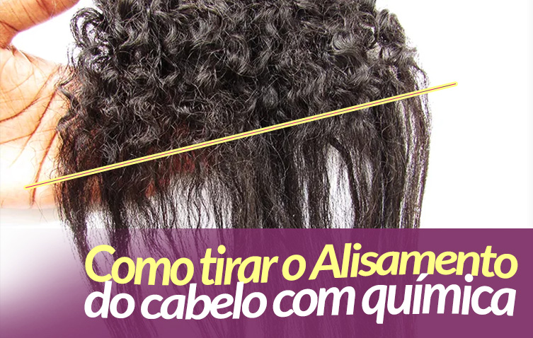 como tirar progressiva do cabelo