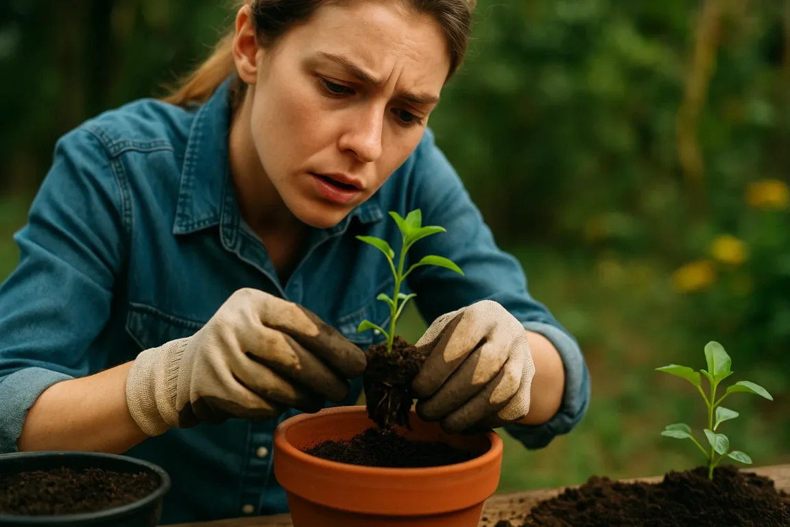 Os Maiores Erros ao Transplantar Mudas e Como Evitá-los