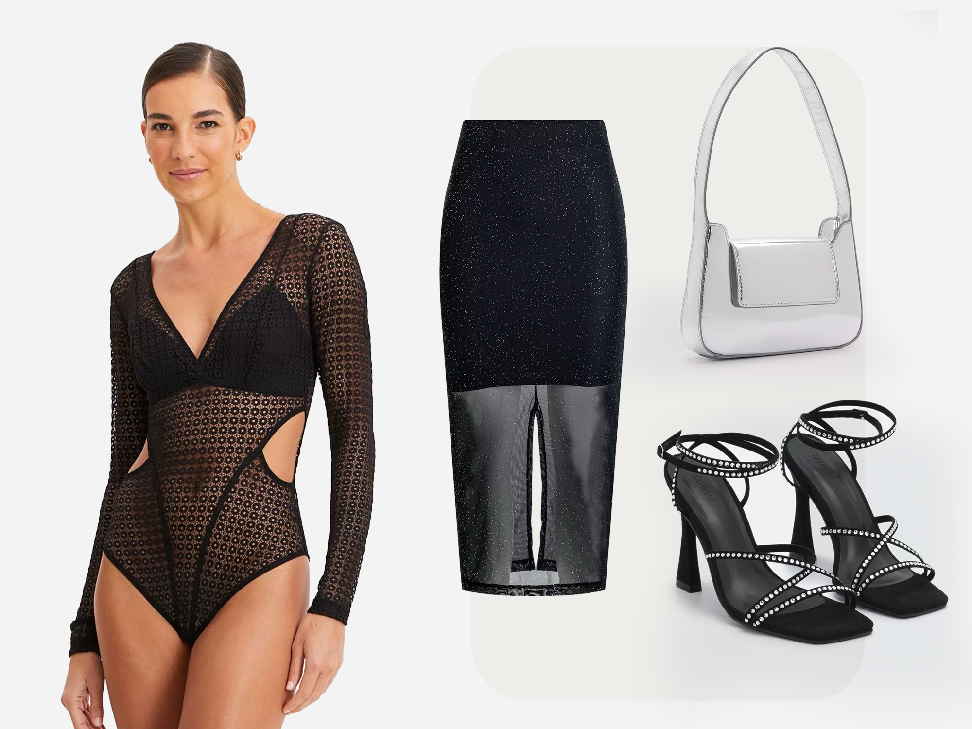 como usar body de tule por baixo do blazer