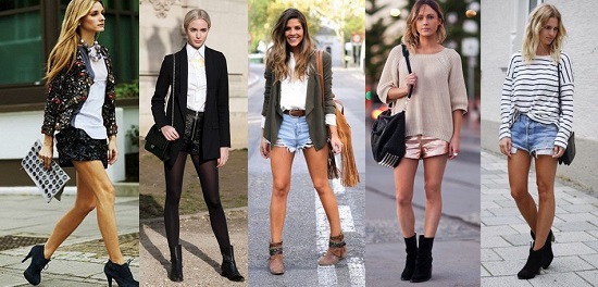 bota cano curto estilo boho chic
