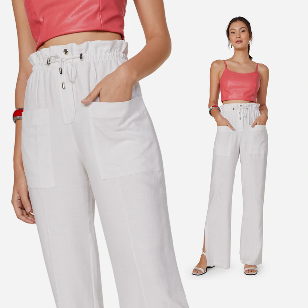 calça branca jeans combinações