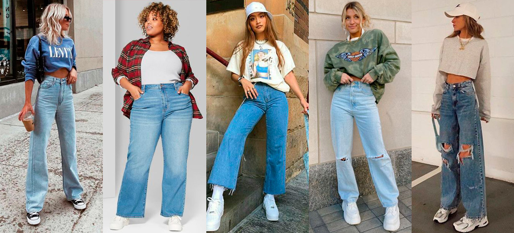 looks com calça wide leg