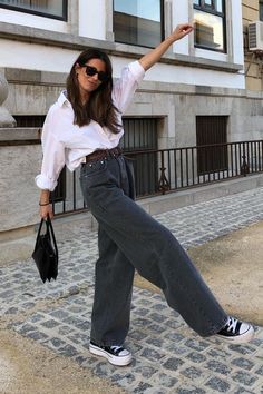 calça wide leg trabalho
