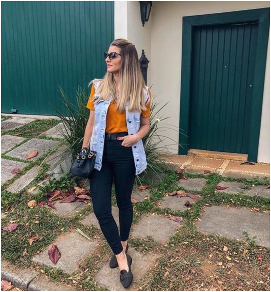 5 erros ao usar colete jeans