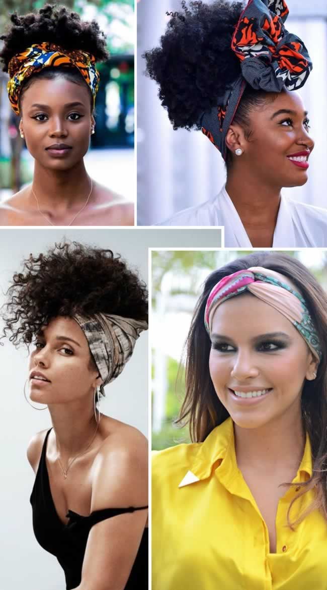 como usar lenço na cabeça