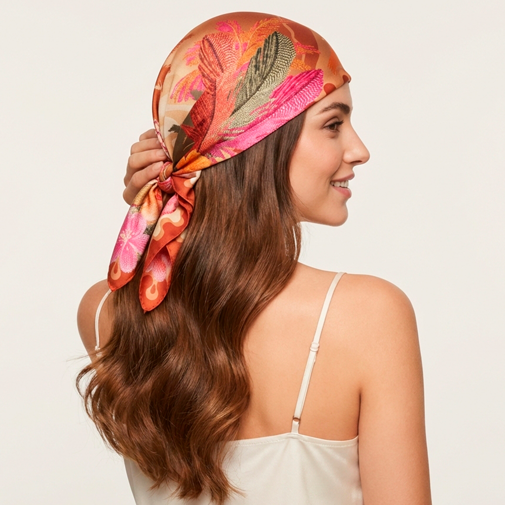 como usar lenço na cabeça