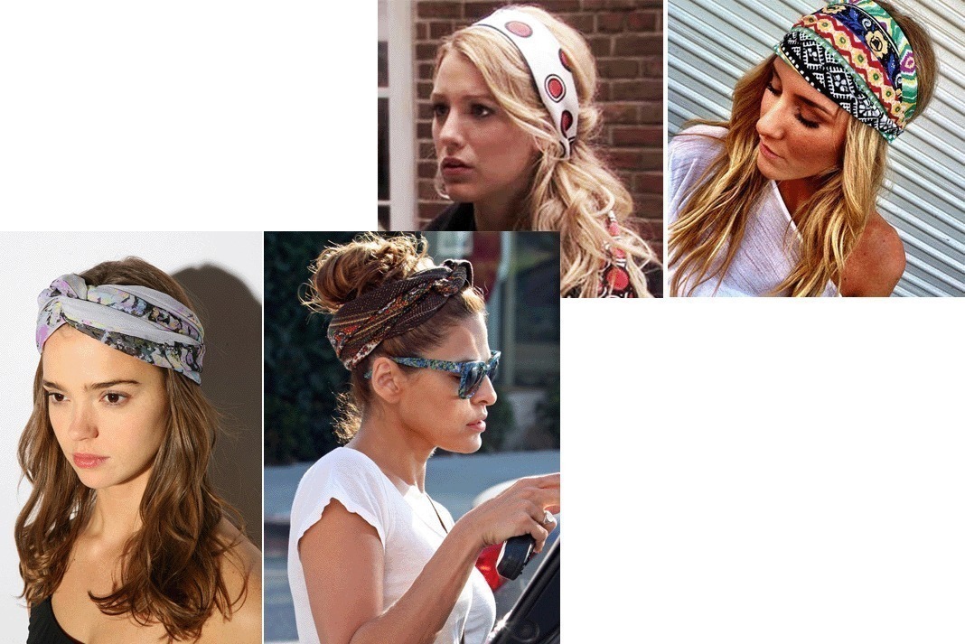 como usar lenço na cabeça