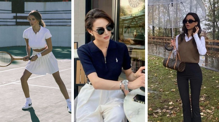 como usar polo feminina