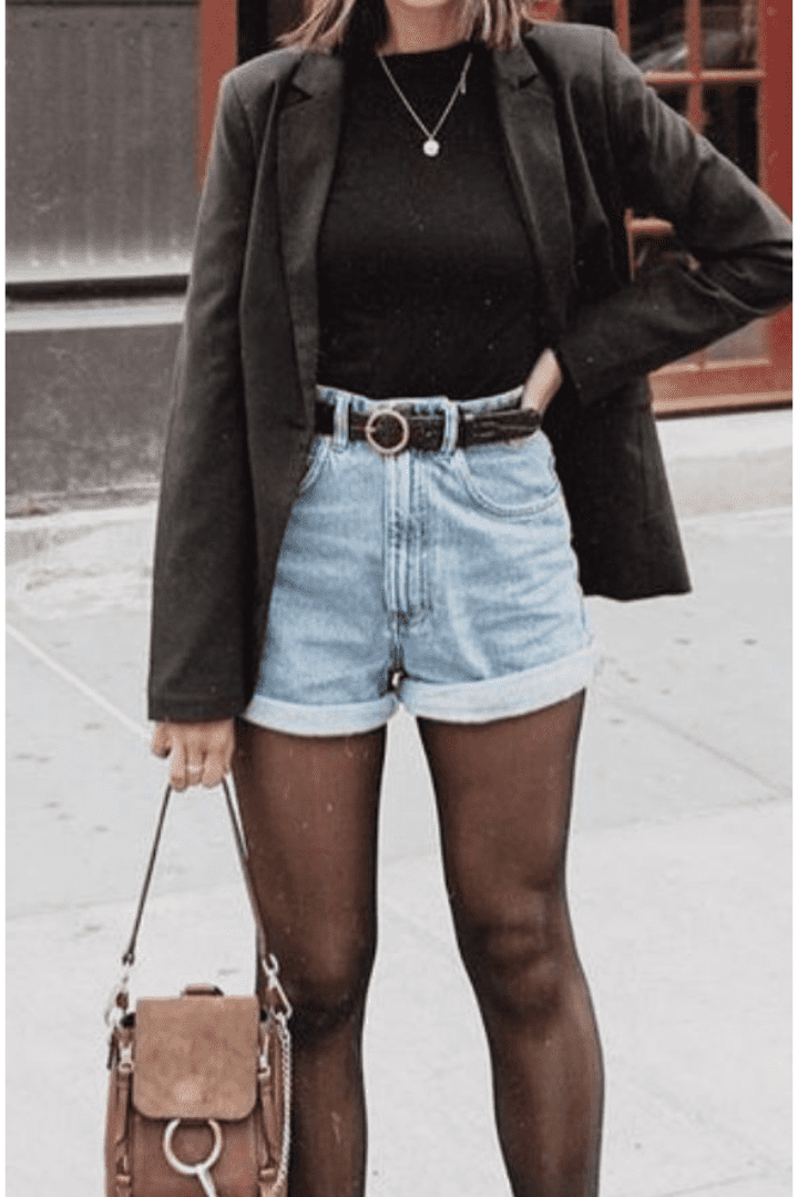 onde comprar blazer feminino barato para short jeans