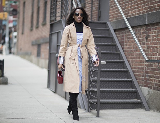 Trench coat bege masculino