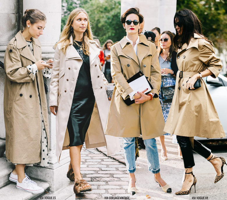 Trench coat bege impermeável
