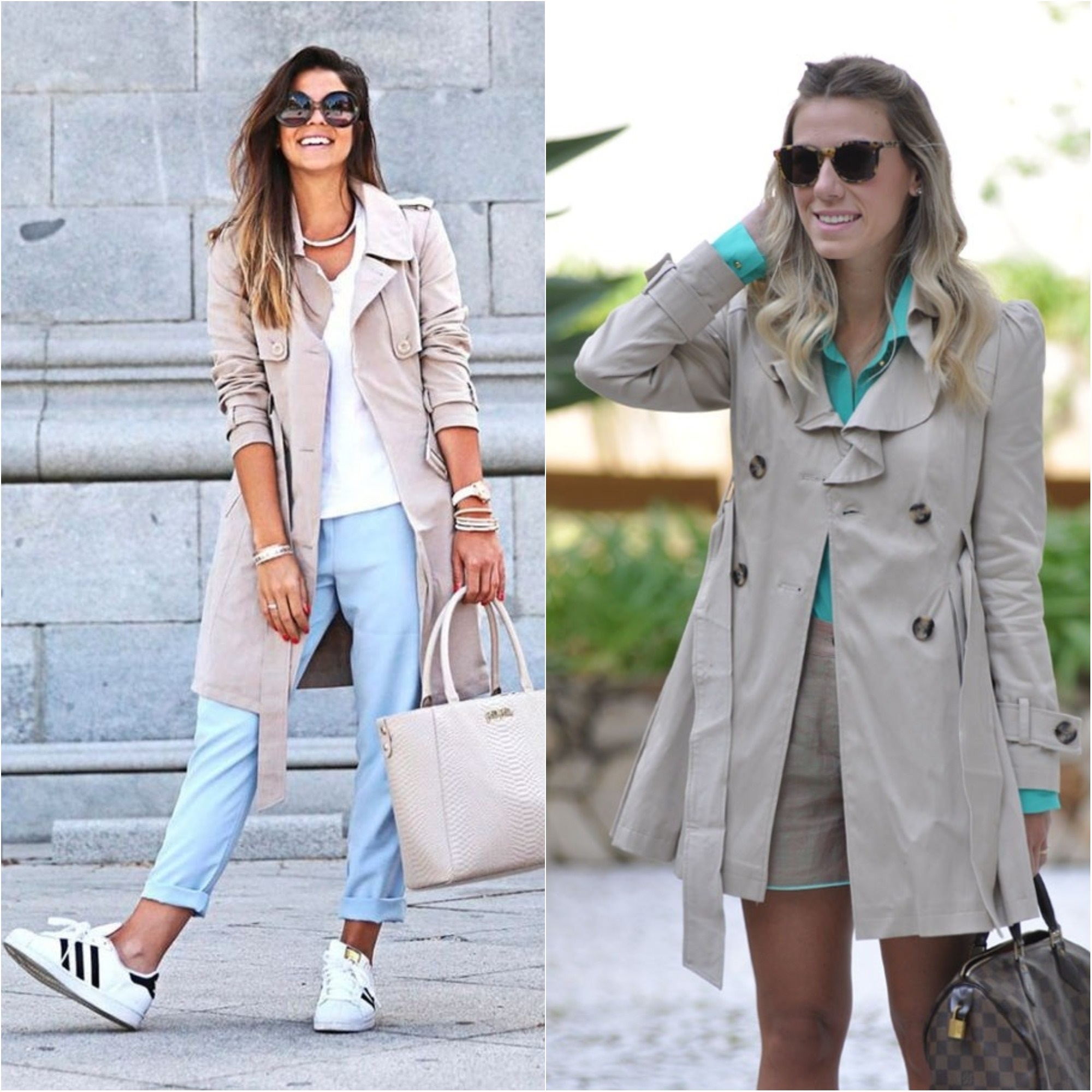 Trench coat bege impermeável