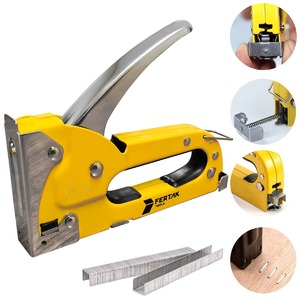 como usar um grampeador de tapeceiro