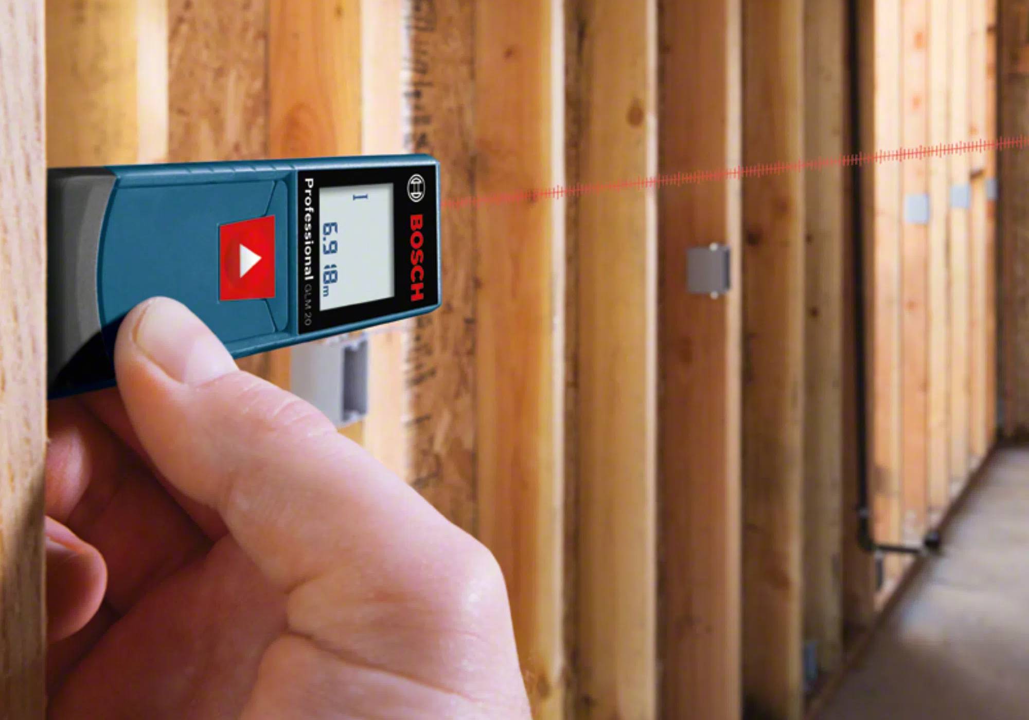 Como a trena a laser substitui a trena tradicional?