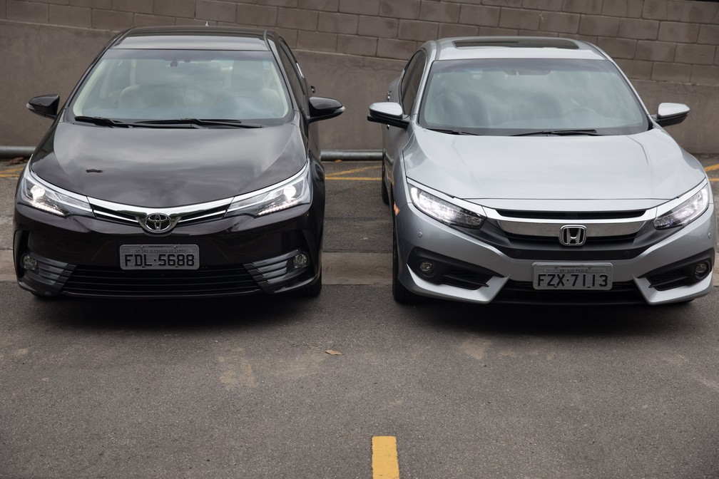 qual sedan híbrido é melhor corolla ou civic