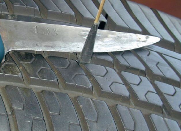 conserto de pneu furado