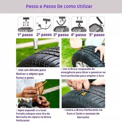 conserto de pneu furado