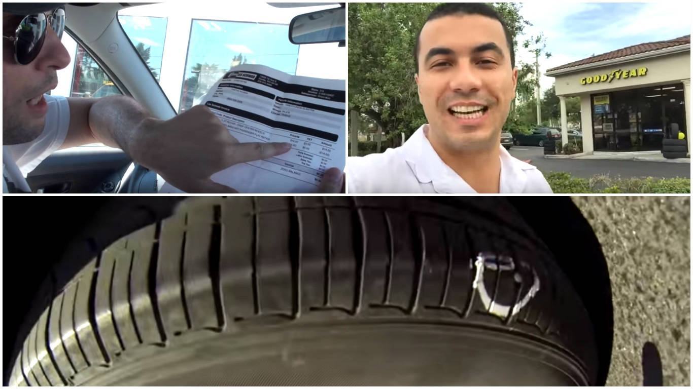 conserto de pneu furado