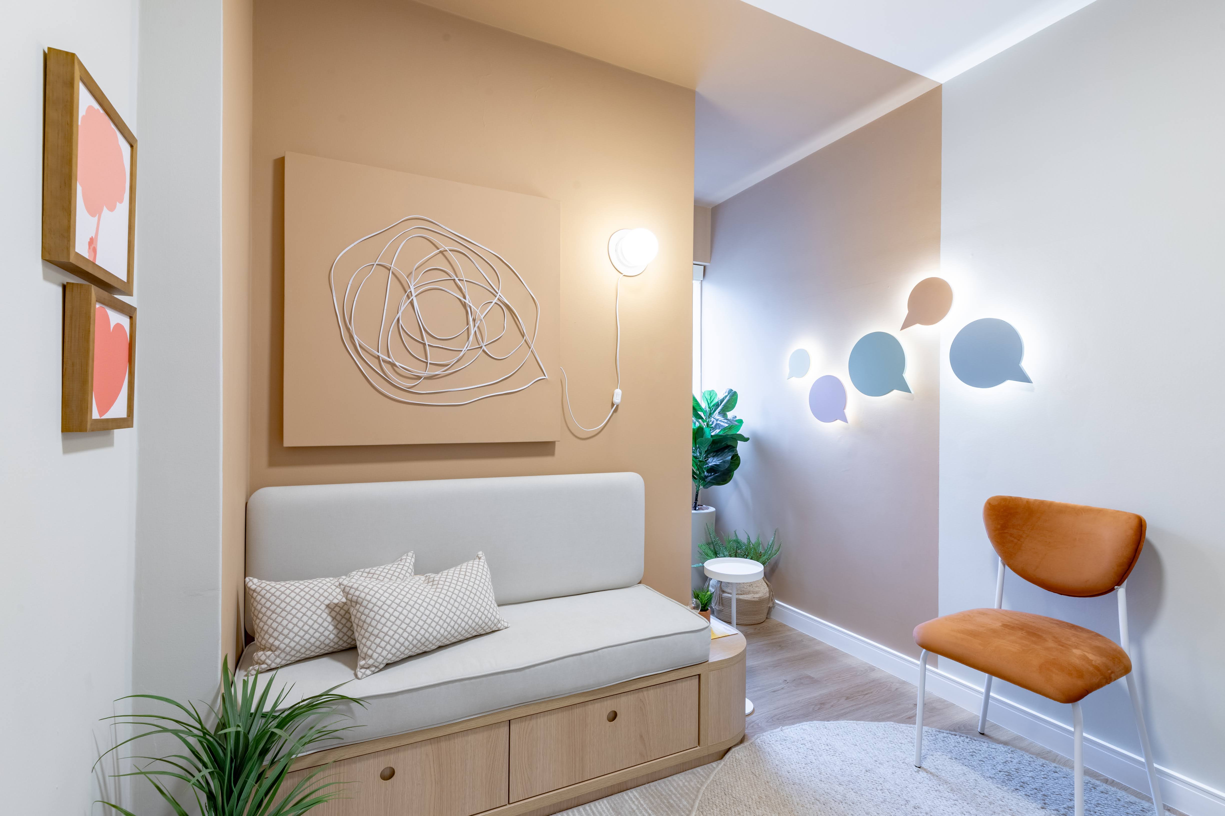 decoração consultório psicanálise