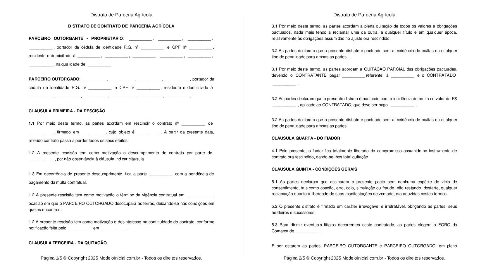 Parceria Agrícola: Como Dividir Lucros e Riscos de Forma Justa